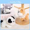 Plush Dog Keychain With Pearl Chain For Girls Gift And Bag Decoration