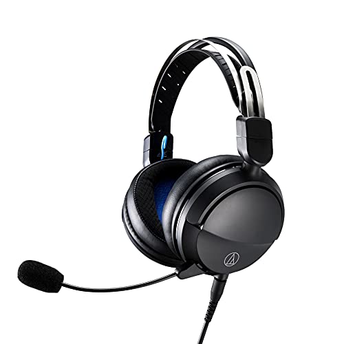 

Audio-Technica ATH-GL3 BK Gaming Headset/ Sealed/PC/PS4/PS5/Switch/Xbox One/ Detachable Mic/ 3.5m...