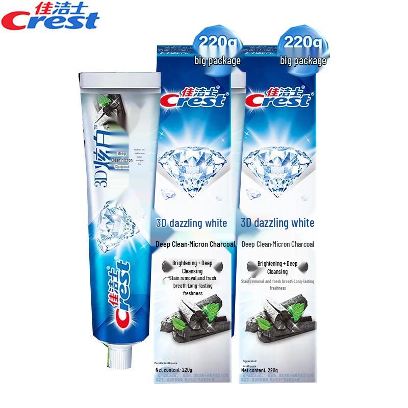 

Crest 3D White Micro-Charcoal Toothpaste