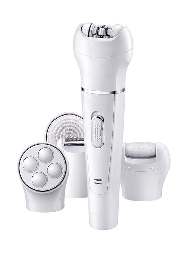 

Удобный ручной электрический скраб и массажер для лица, против старения и уменьшения морщин белый