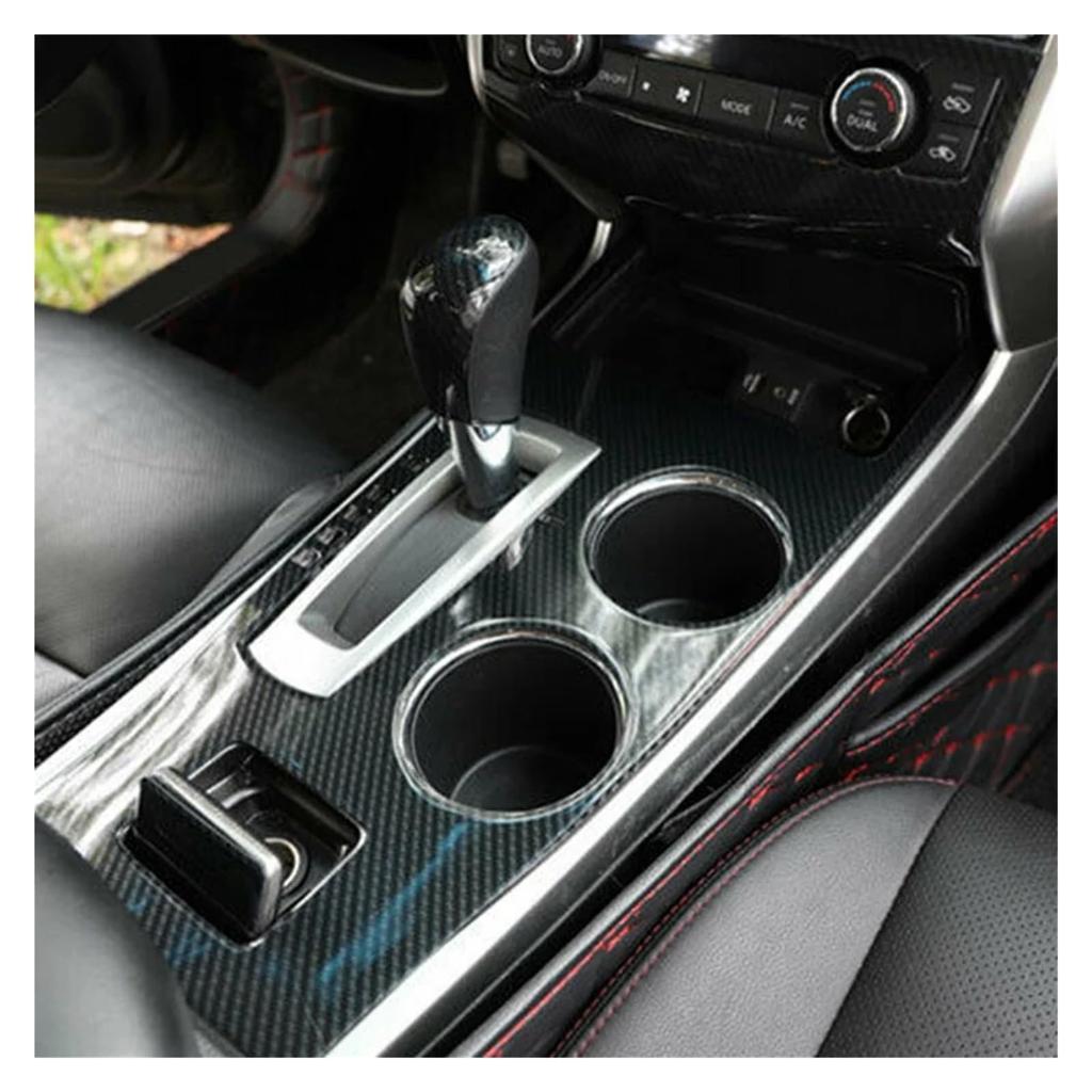 MAKEKU Gear Shift Knob Trim Shift Lever Cover Fits Nissan Tiana Altima 2013-2018 Decorative