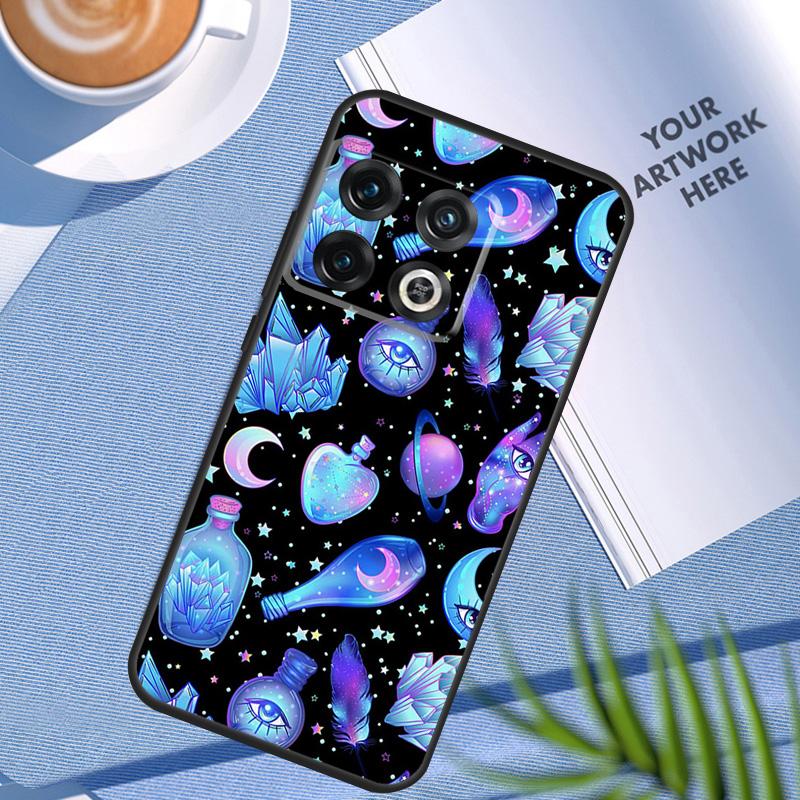 Occult Witchcraft Moon Gothic Witch Case For OnePlus 12 12R 11 9 10 Pro 10R 10T 9R 8T Nord 3 CE 2 Lite 2T N10 N20 N30 CE4 Cover