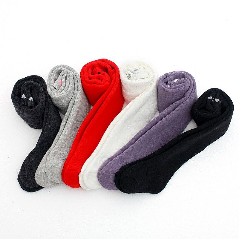 Autumn Winter Baby Girl Cotton Tights Plus Velvet Thickening Children Kids Pantyhose Newborn Toddler Leg Warmers Tights