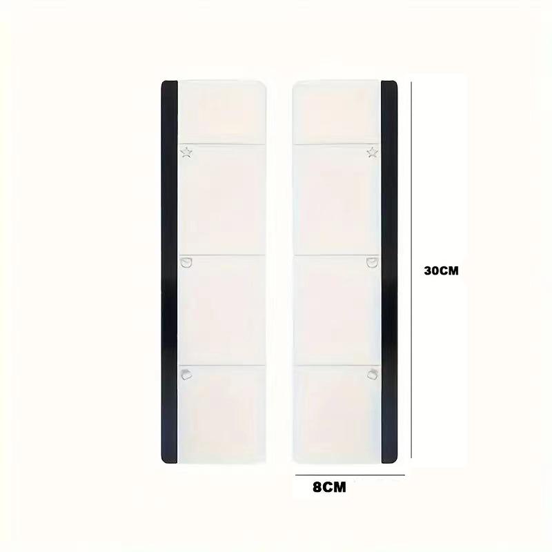 2pcs Monitor Memo Office Computer Screen Sticky Memo Board