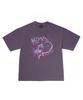 GAKKAI UNIONS Hitit Star Pigment Short Sleeve T-Shirt Ash Purple