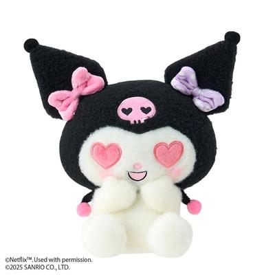 Sanrio Netflix MY MELODY & KUROMI KUROMI Plyšová panenka Japonsko NOVÁ