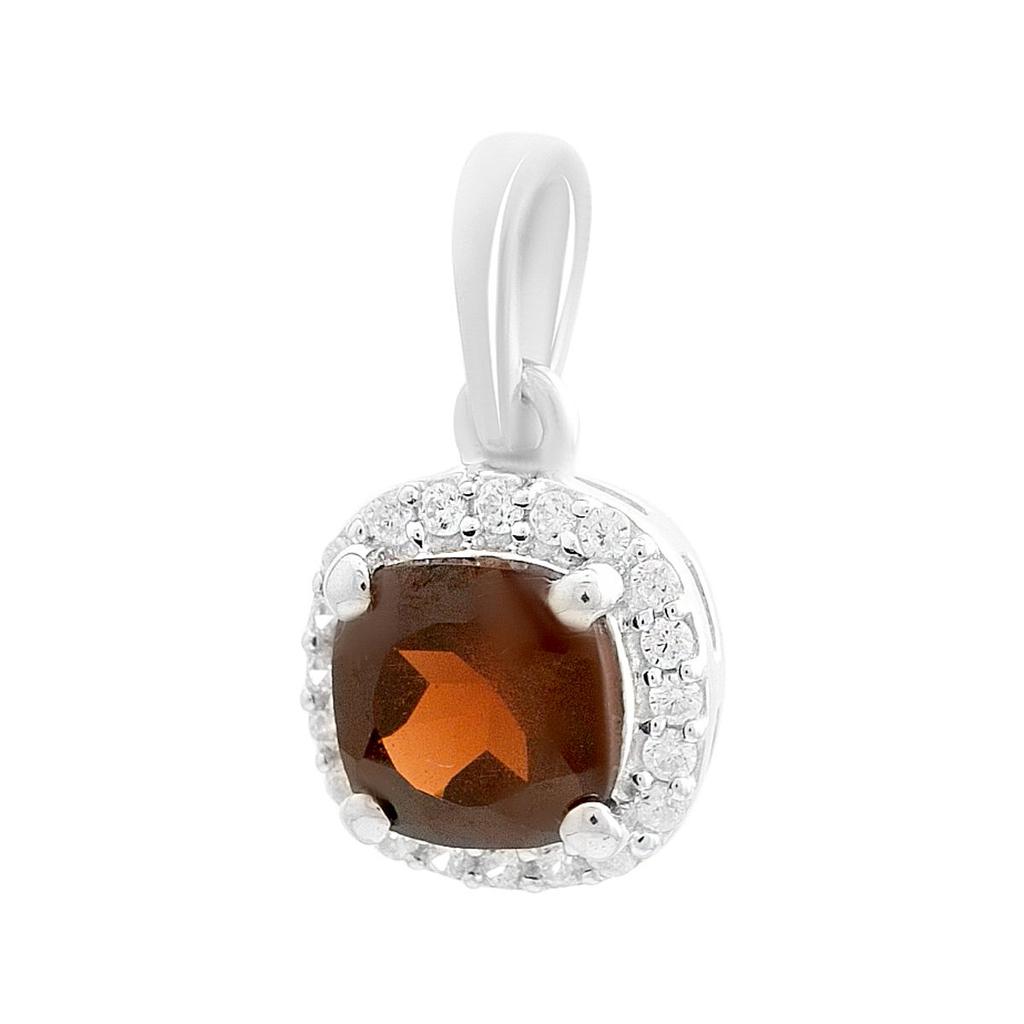 Серебряная подвеска с гранатом 1.503ct (2203711)