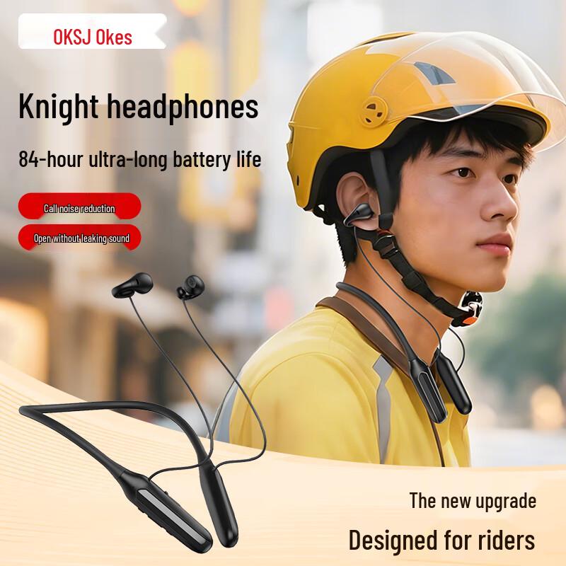 OKSJ Neckband Bluetooth Sports Headphones