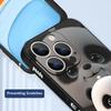 Milk Tea-drinking Panda Lanyard Case For iPhone 17 Pro Max Soft Silicone Cover For iPhone 16 Pro Max Funda iPhone 15 14 13 12 11 16E Air