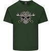 Engine Skull Mechanic Car Biker Motorbike Unisexs Light Cotton TShirt