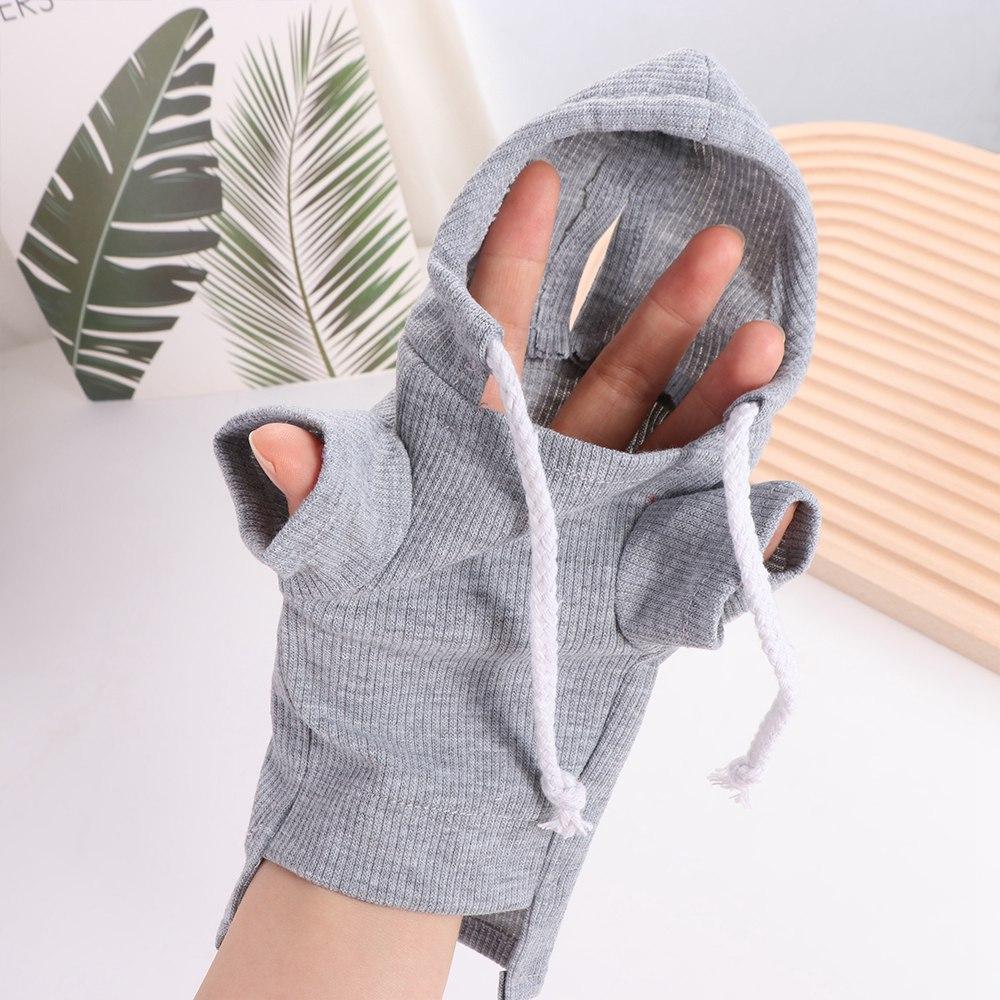 Warm Ferret Hoodie With Drawstring Hamster Drawstring Hooded Sweatshirt for Lizard/Squirrel