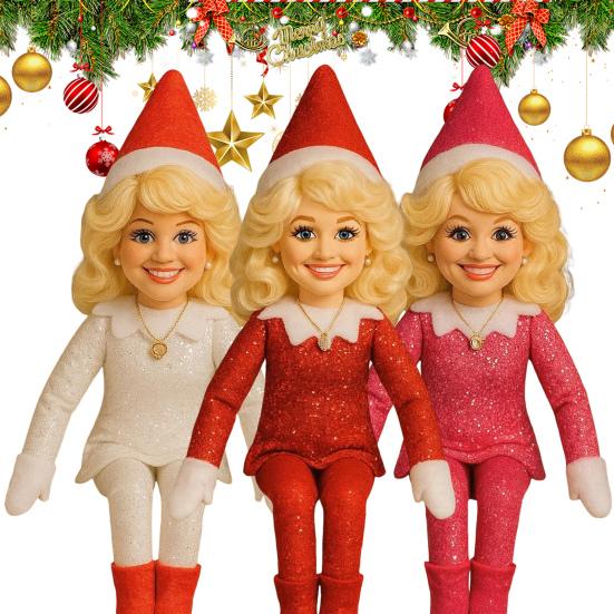 Elf Doll Plush Toy Fine Workmanship Handcrafted Stuffed Elf Toy