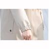 Spring Autumn Hooded Trench Coat Fashion Casual Women Windbreaker Mid Length Outwear Mother Coats