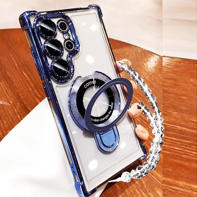 New Magsafe Magnetic Holde Bracelet Case for Infinix Note 50 40 Note50 50X 50S Hot 50 40 Pro Plus Pro+ 50i 40i Shockproof Cover