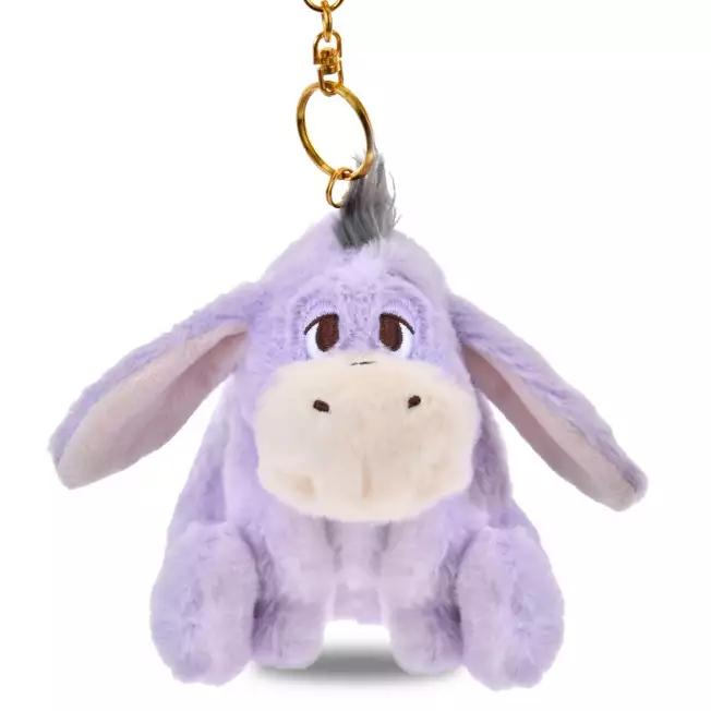 Disney Eeyore Reversible Plush Keychain ( WHITE POOH ) Japan NEW Disney Store