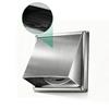 Useful Stainless Steel Dryer Vent Cover Round Duct Square Air Vent Outlet Waterproof Exhaust Grille Ventilation System