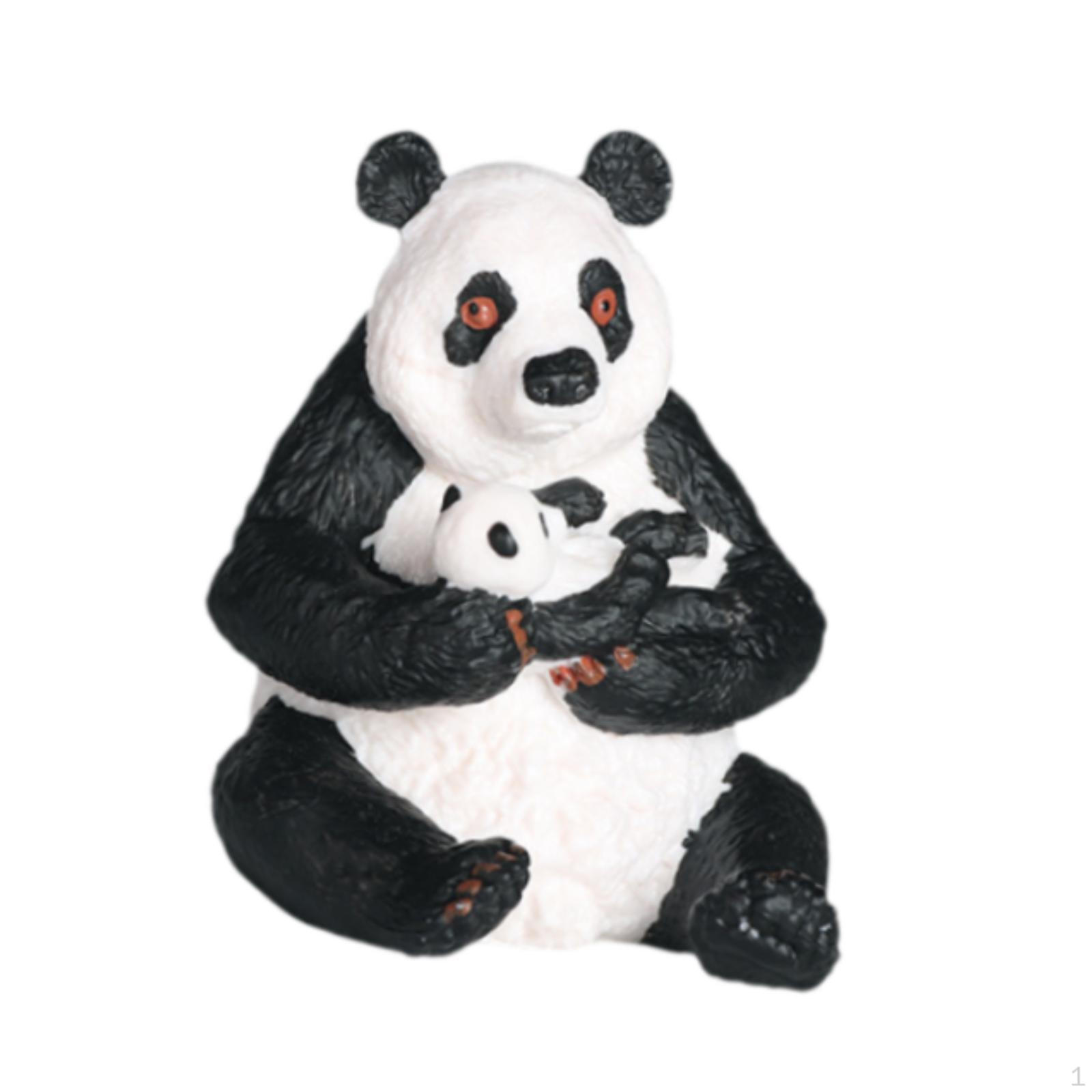 

Скульптура тварини Статуя панди Колекція творів мистецтва Декоративна фігурка для столу в коридорі Sitting Panda