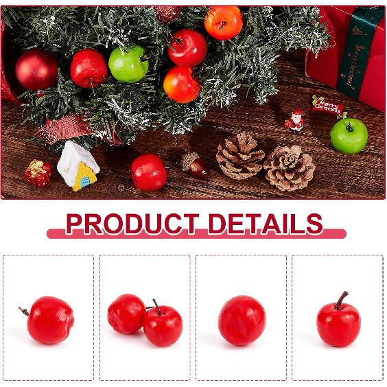 

CHGCRAFT 30 шт. 3 стиля Реалистичные искусственные фрукты Искусственные как живые Смешанные Мини Искусственное яблоко Имитация фруктов Пенопласт для дома Кухни Фотографии