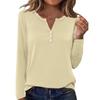 Women's Casual And Fashionable T,shirt, Color, Round Neck, Long Sleeves.