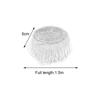 4Pcs Faux Fur Fabric Costume Supplies Artificial Fabric Fuzzy for Gnomes Beard Hair Clothing Christmas Tree Holiday Decoration