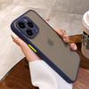 Luxury Shockproof Matte Phone Case For iPhone 17 16 15 14 13 12 11 Pro Max XR XS X 7 8 Plus Mini SE 2 Bumper Transparent Cover