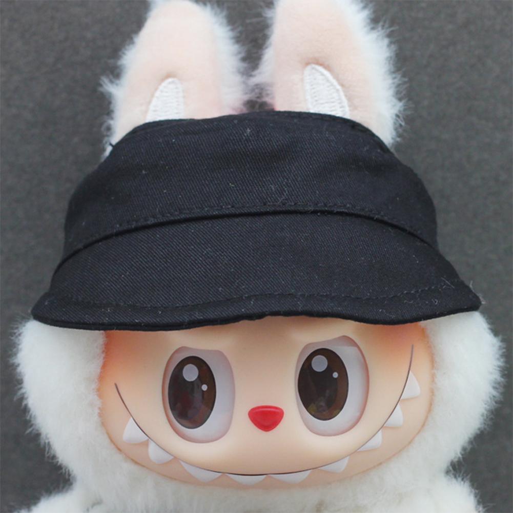 For 17cm Labubu Doll Clothes Fashion Clothes Cap Doll Clothes Color Match Hat Dolls Accessories Cute Decoration Little Clothes