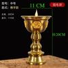 Simulated Candlestick Alloy Buddhist Temple Offerings Buddhist Artifacts Living Room Decoration Plug In 110V~220V