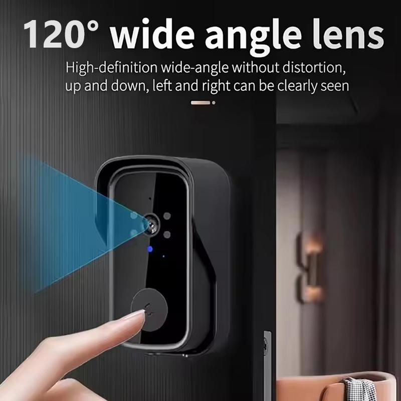 Wireless Video Doorbell, 4.3" IPS Screen 1080P High Definition Video, Wireless Two-way Intercom, Night Vision, Waterproof