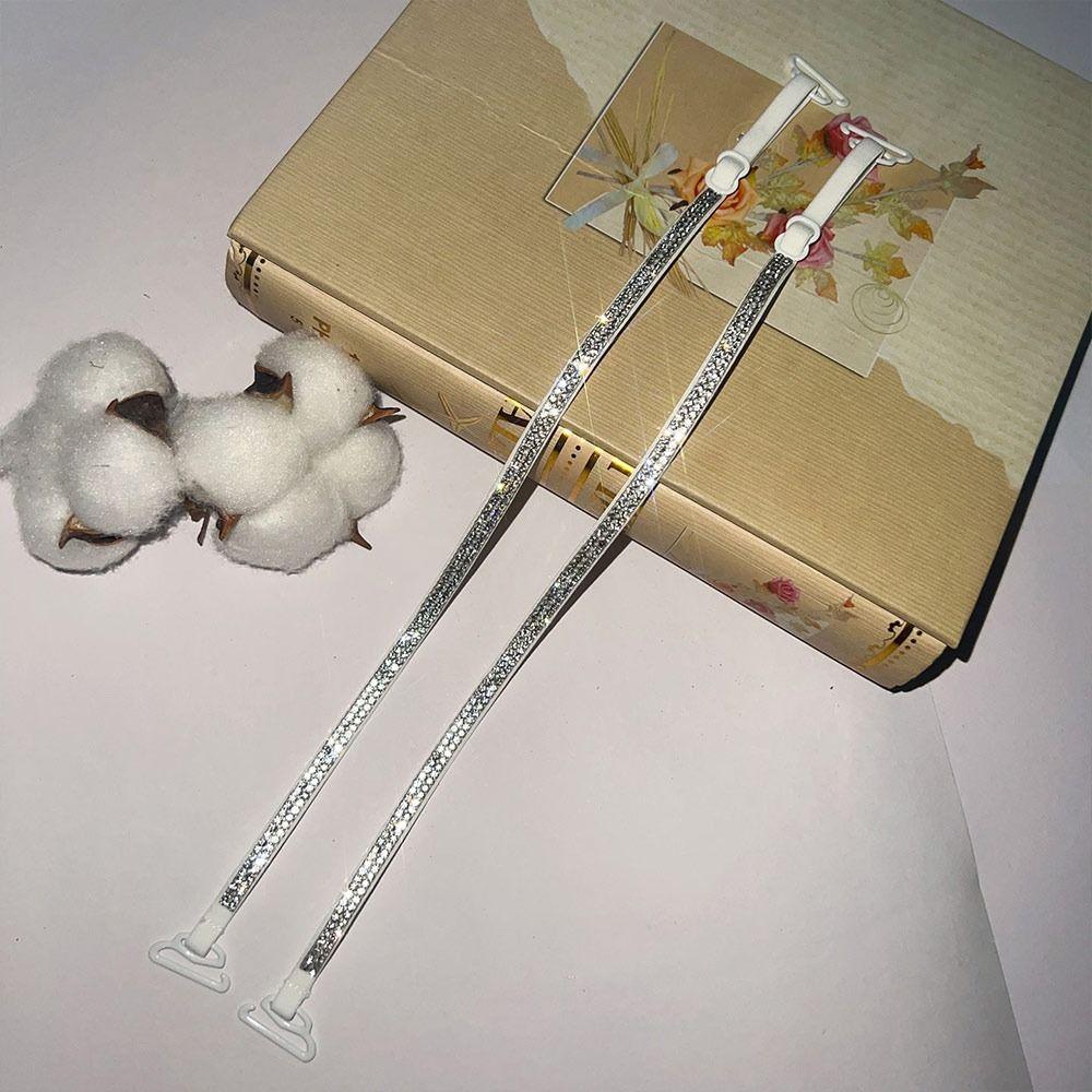 1Pair Anti-slip Lingerie Strap Adjustable Underwear Shoulder Belts  Wedding Party Dress