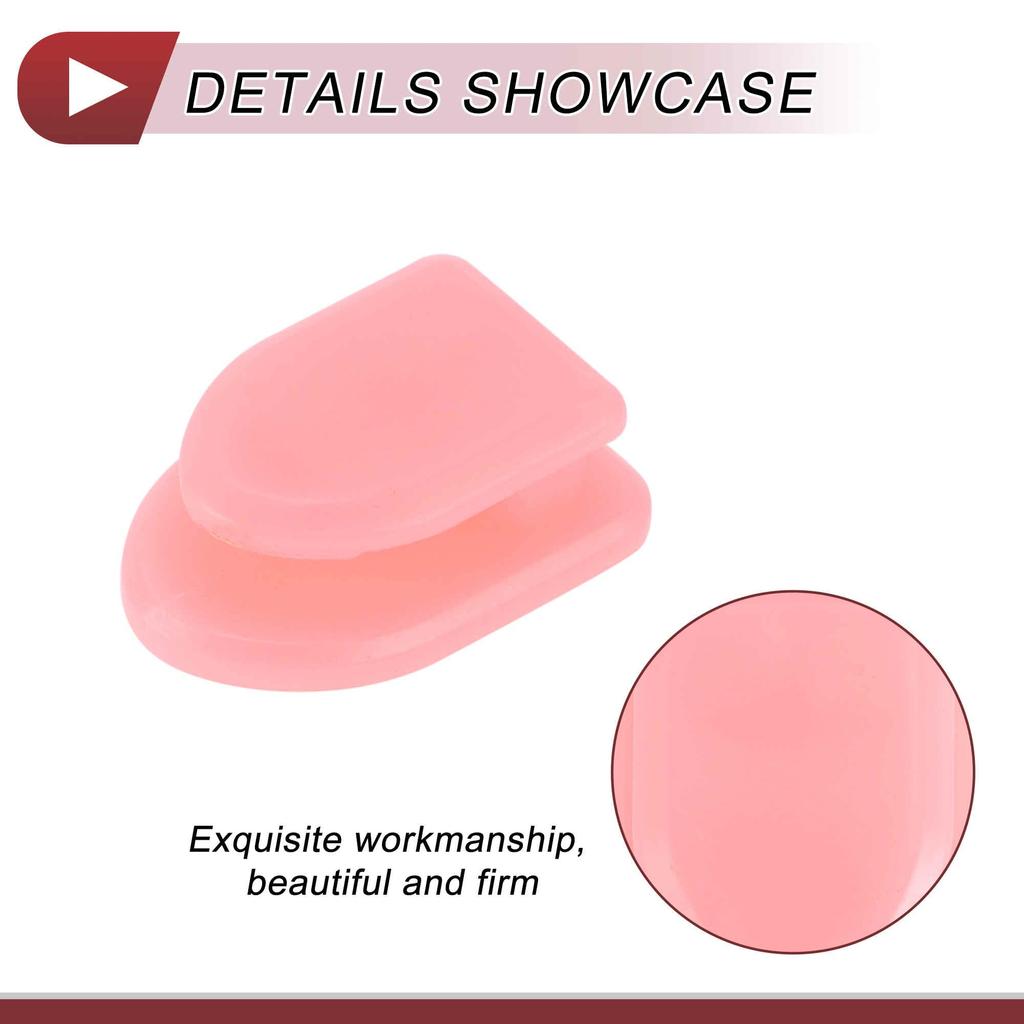 HEROFFIX Car Mount Hooks for Water and Shopping Sturdy Adhesive Car Mount Pink x (5-Pack) Wallets, Bags, Keys, Bottles, Bags; Hooks; ABS; 1.18" 0.79"