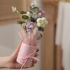 1Pcs Handmade Crocheted Bucket Bouquet Daisies Braid Mother'S Day Valentine'S Day Birthday Wedding Home Decoration