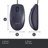 LOGITECH M100 MYŠ ČERNÁ 910-001602 [Položka]