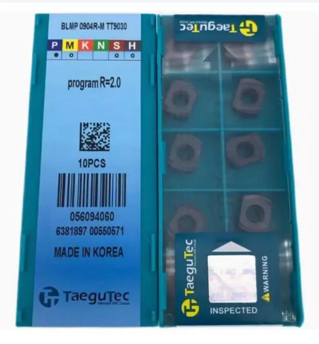 TaeguTec / BLMP0904R-M TT9030 /Original genuine CNC alloy blade 10 PCS