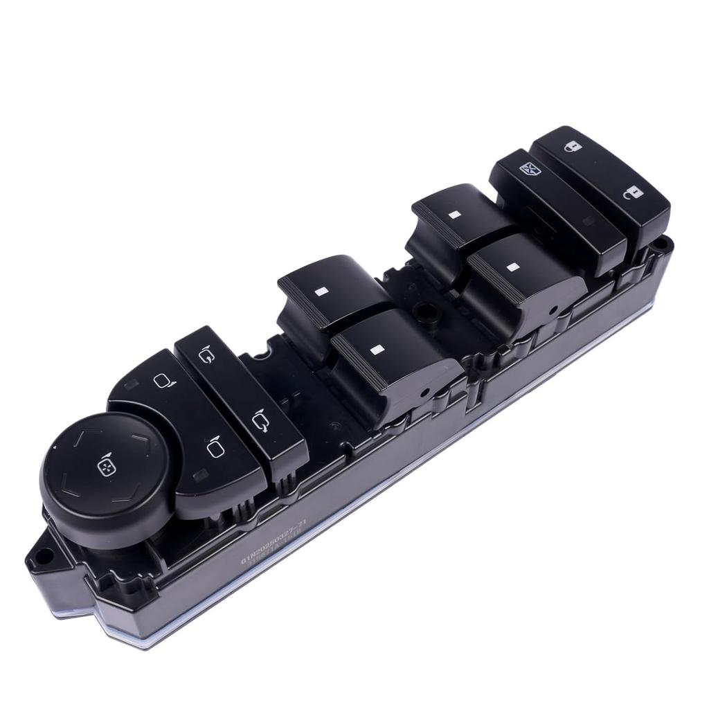 Driver Side Power Window Switch Replacement for Chevy Silverado 1500 2500 3500 Avalanche Suburban Tahoe 2007-2014 GMC Cadillac Escalade 2007-2014