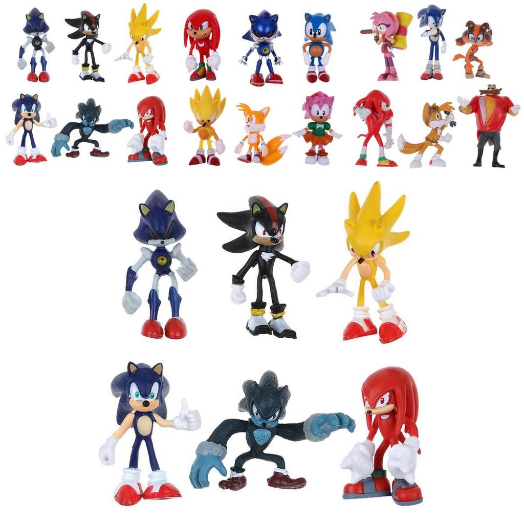 Vysoce kvalitní akční figurky ze hry Sonic The Hedgehog Perfektní dárek pro děti i sběratele