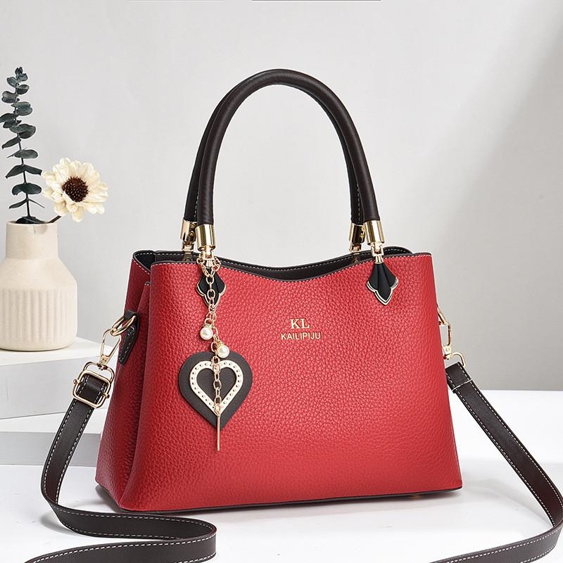 Trendy Macaron Color Shoulder Bag For Women Spacious Stylish Crossbody Handbag