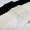 2Meters/lot 11 Cm Wide Palace Gourd Embroidery Pure Cotton White Apricot Black Lace Clothing Sofa Curtain Fabric Lace DIY