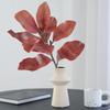 Artificial Magnolia Leaf Green Plant Floral Plastic Simulation Magnolia Branch Fake Plants Leaves Shopping Mall Decoration
