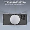 KEYSION Hollow Heat Dissipation Case for Motorola Edge 50 Pro 5G Silicone+PC Magnetic Cooling Shockproof Phone Cover for Edge 50 Pro