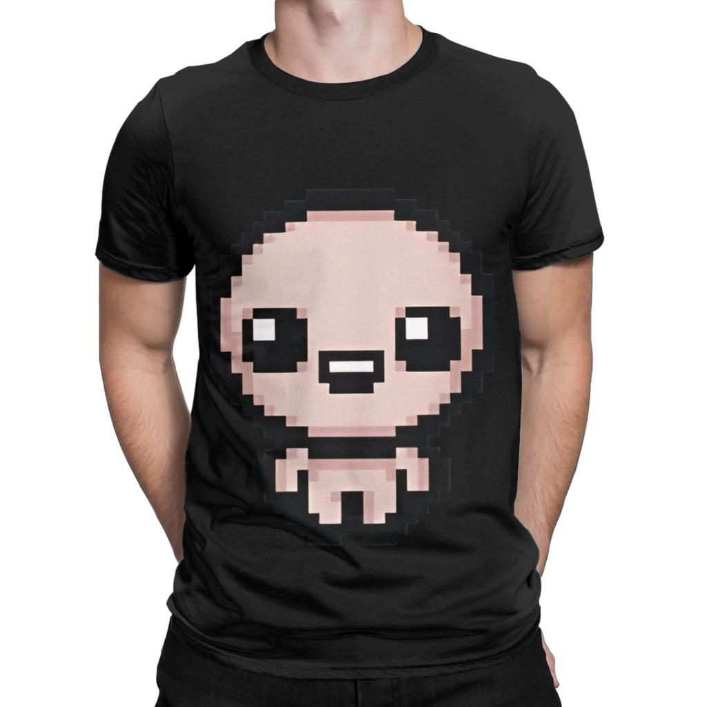 The Binding Of Isaac Rebirth Happy Isaac Funny 100 Cotton TShirt The Binding Of Isaac Rebirth Tops Tees For Unisex