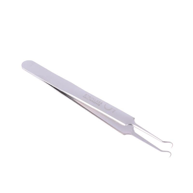 Blackhead Remover Tweezers Stainless Steel Pimple Remover Tweezers Precision Pimple Popper Tool Cell Clip For Skin Purification