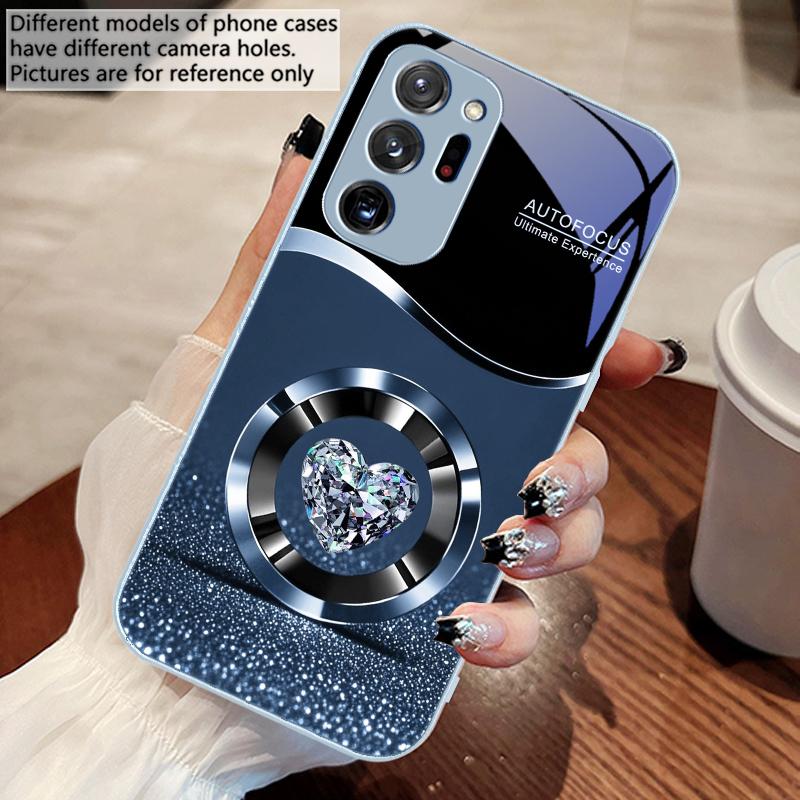 Lila Kreis Diamant Für Samsung M 02 12 Note 8 9 10 20 A 01 A02 A03 Core 04 A05 06 10 12 13 14 15 A16 Glas Ultra Handyhülle