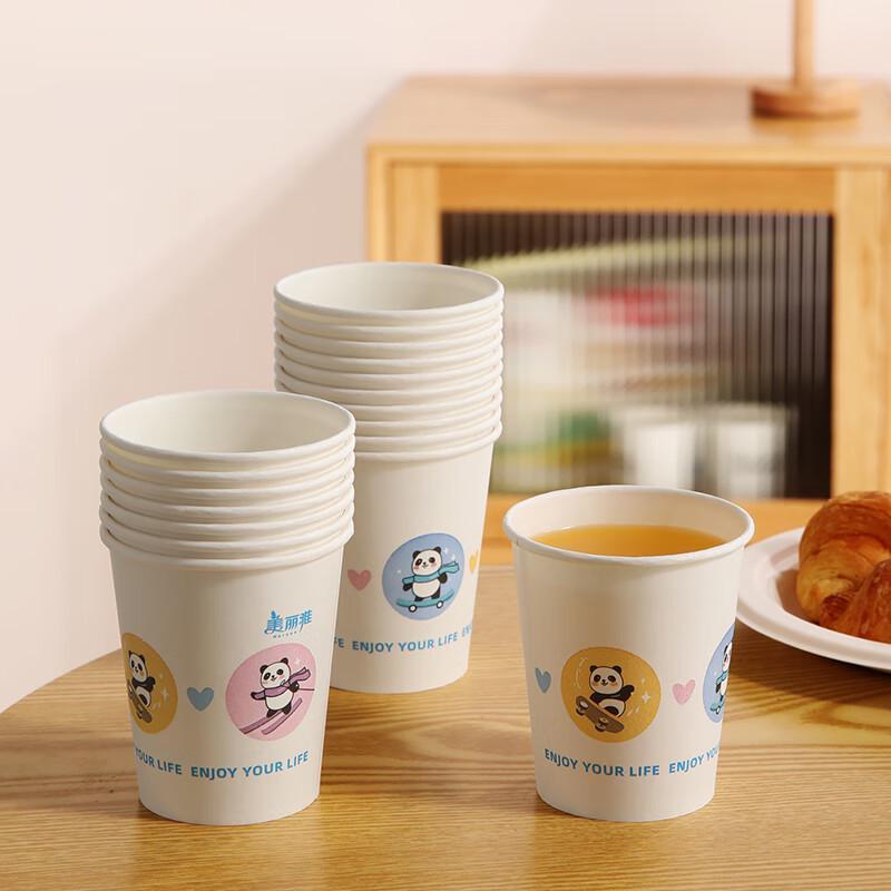 Meiliya Extra Dicke Einweg-Pappbecher