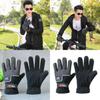 Handschuhe Fahrrad Fleece Erwachsene Anti-Rutsch Eigenschaften Outdoor Radfahren Pendeln Zubehör