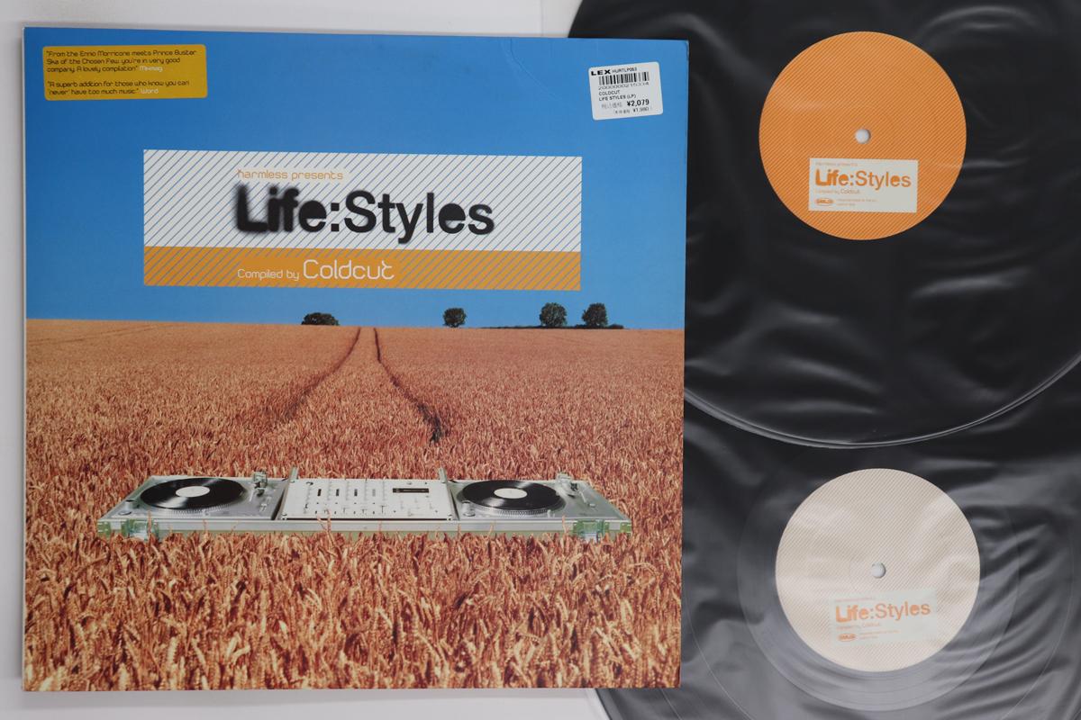

LP Record COLDCUT Life Styles Compiled By Coldcut HURTLP053 HARMLESS 2004 UK Dance Electronica Used