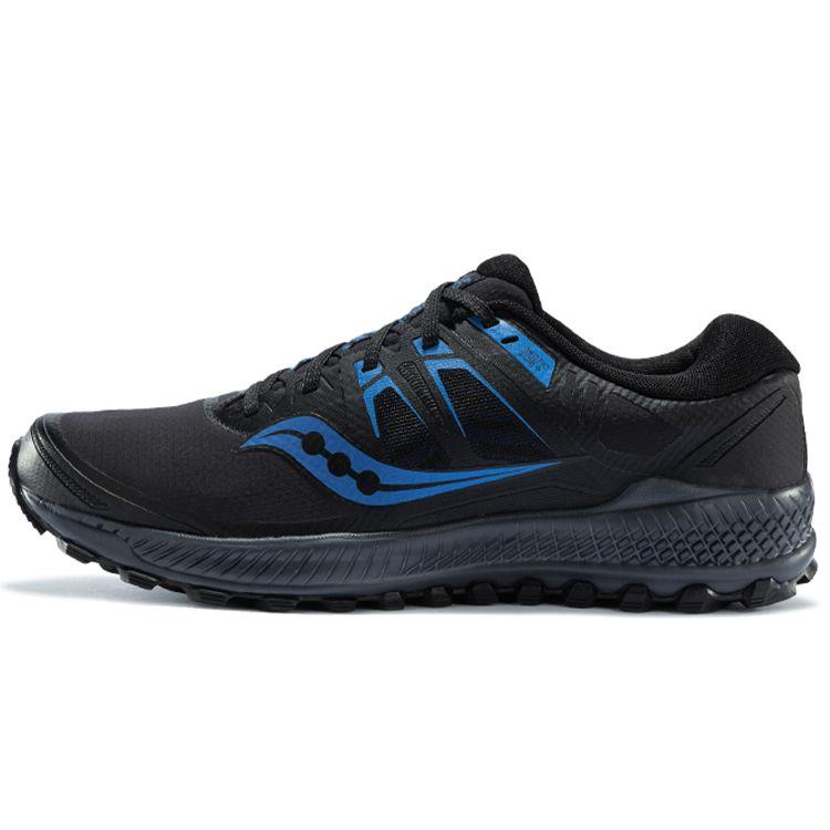 Saucony Peregrine Ice+ Men s Black Blue Trail Running Shoes S20541-2 40