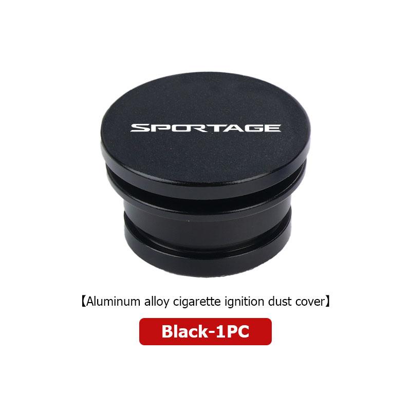 2pcs Car Cigarette Lighter Dust Cover Auto Accessories For KIA Sportage Ceed Sorento Niro Cadenza Proceed Sephia