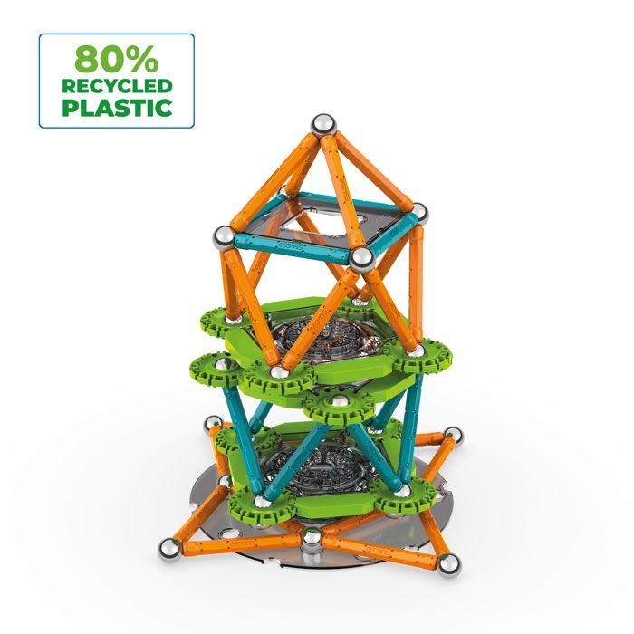 768 geomag mechanics motion recycled magnetic gears 160 pcs - jeux de construction magnétiques - jeux de construction - unisexe
