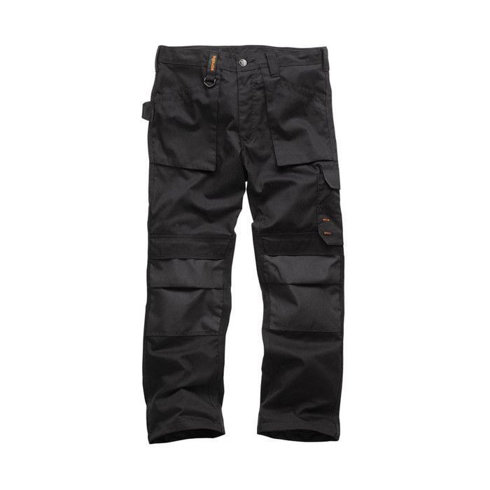 Pantalon de travail - Scruffs - Worker - Noir - Homme - Durable et confortable