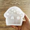 Mushroom House Candle Holder Silicone Mold 3D Houses Making Supplies Plaster Concrete Resin Candlestick Casting Molds